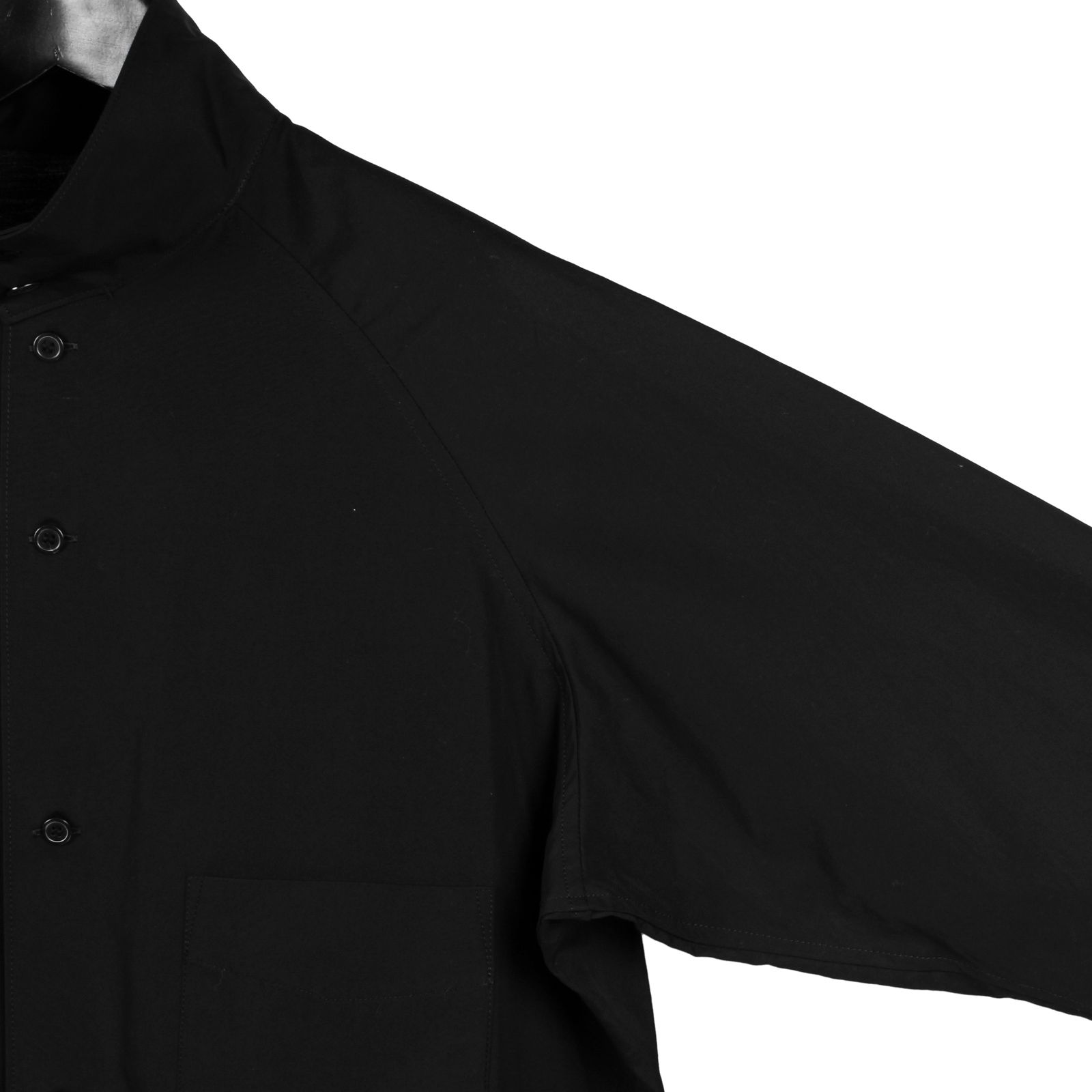pour homme | 幅広スタンドB / シャツ・ブラウス (メンズ) / ブラック / HS-B45-054