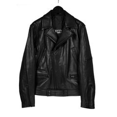 Ground Y | LEATHER RIDERS JACKET / レザージャケット (ユニセックス) / GO-J07-700
