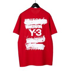 Y-3 | U GFX SS TEE / 半袖 カットソー (ユニセックス) / レッド / JN3751-APPS25