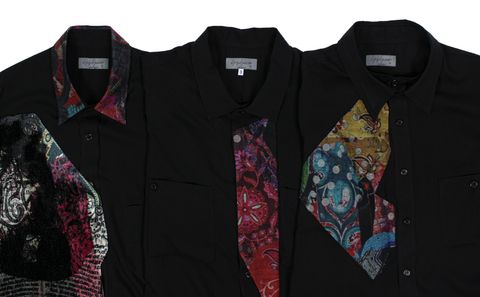 Yohji Yamamoto [色柄だけじゃなくディテールも異なるコレクションブラウス]