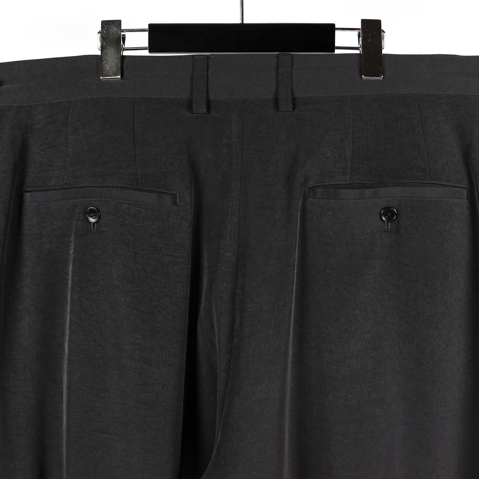 Ground Y | POLYESTER/TRIACETATE CREPE de CHINE BALLOON PANTS / バルーンパンツ (ユニセックス) / グレー / GS-P11-500-2