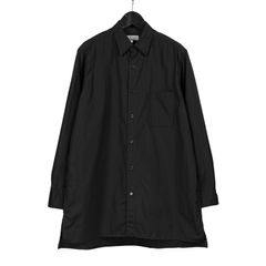 pour homme | 定番BIG 環縫いB / シャツ・ブラウス(メンズ) / ブラック / HP-B01-001
