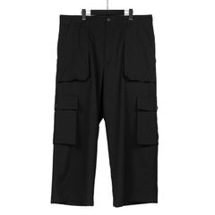pour homme | アウトポケットP (メンズ) / シワギャバ / ブラック / HP-P60-100