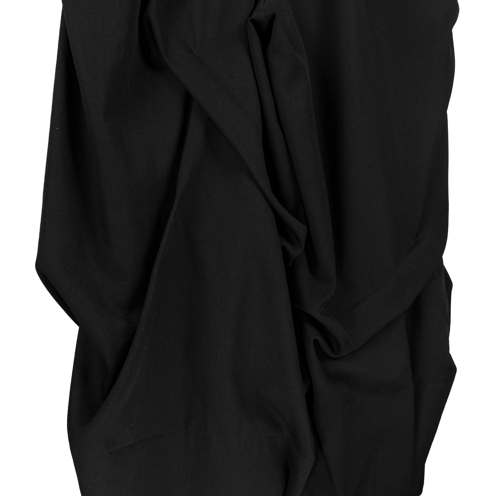 Yohji Yamamoto パンツまとめ COTTON TWILL GARMENT DYED BALLOON CARGO PANTS(M Black): S