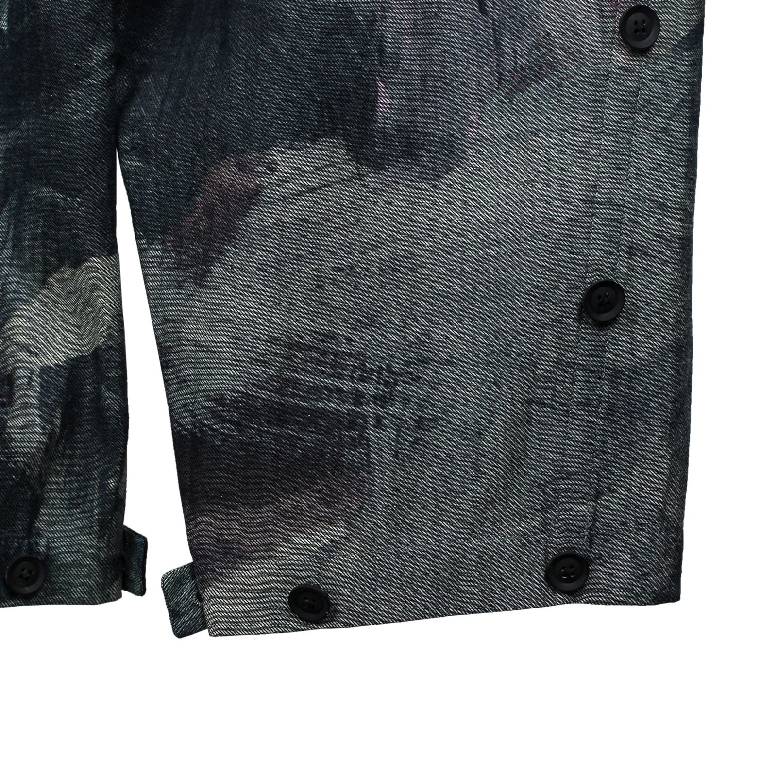 yohji yamamoto - pour homme 脇釦絵プリントP / HD-P21-007