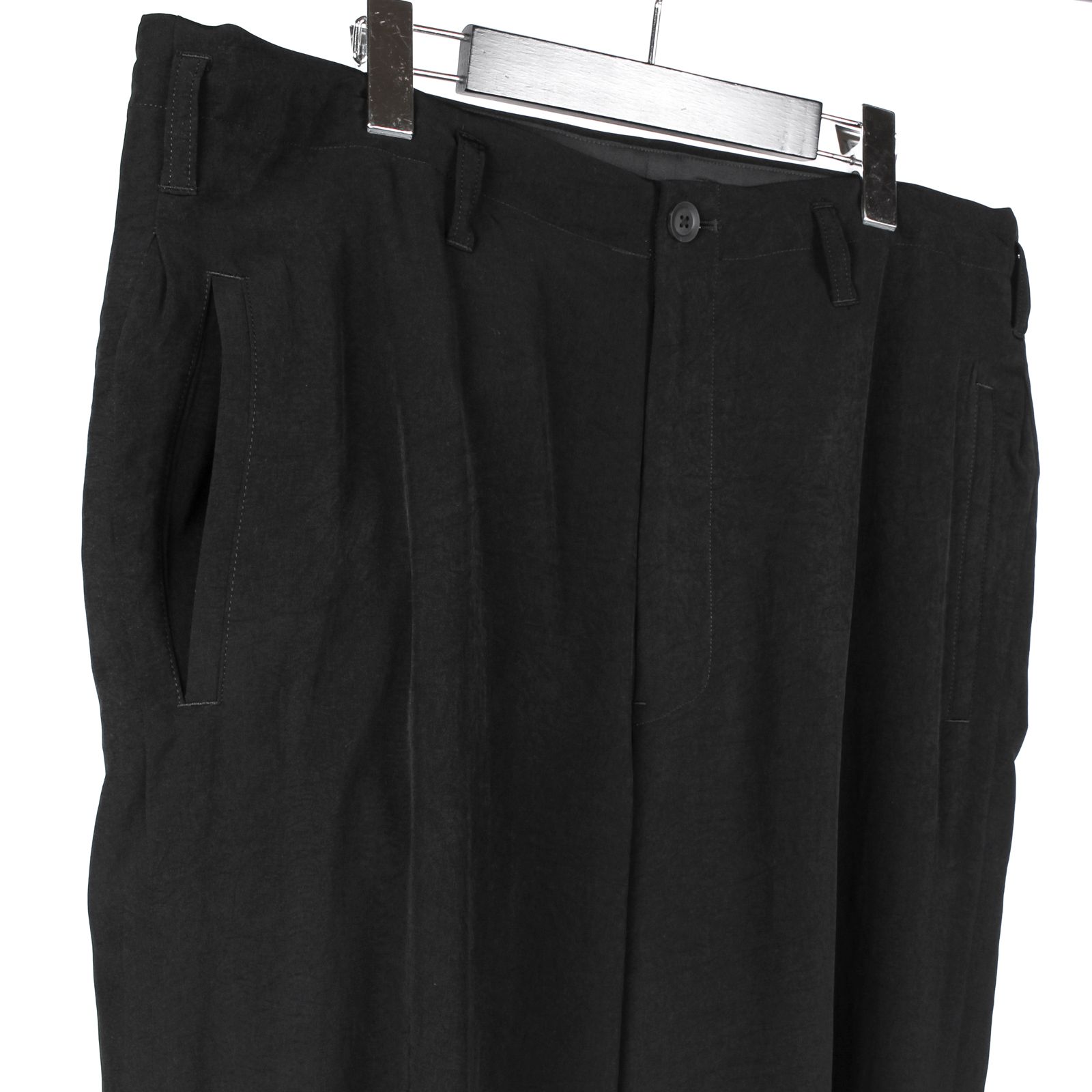 pour homme | 左右片玉縁ポケットP (メンズ) / TAタキシード パンツ / ブラック / HP-P52-500
