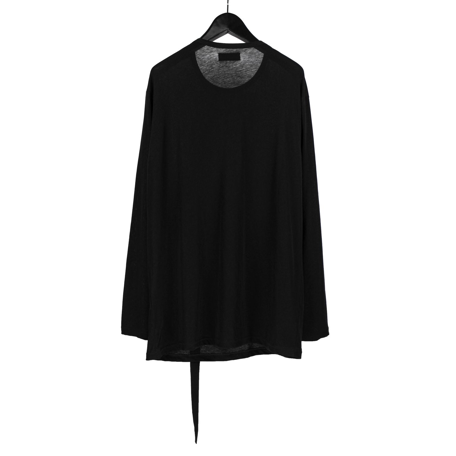 虎太郎　Oサイズ yohji yamamoto - pour homme 紐調節長袖 / HG-T18-076 | ALUBUS