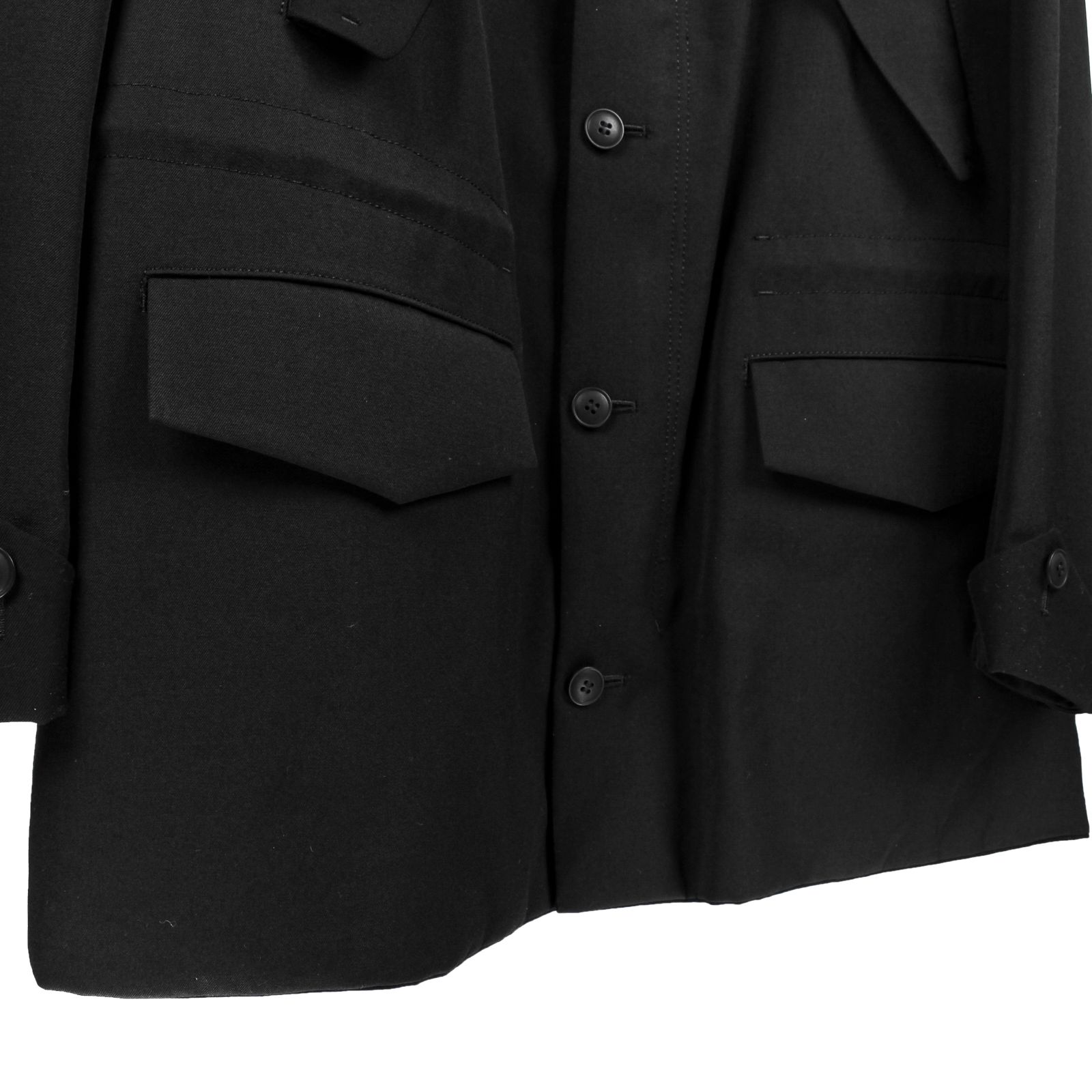 B Youhji Yamamoto GABARDINE B/4 FLAP PJK / NX-J55-100