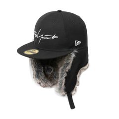 pour homme × NEW ERA 5950 DE YY LOGO / キャップ / ブラック / 59FIFTY Dog Ear / HE-H85-977
