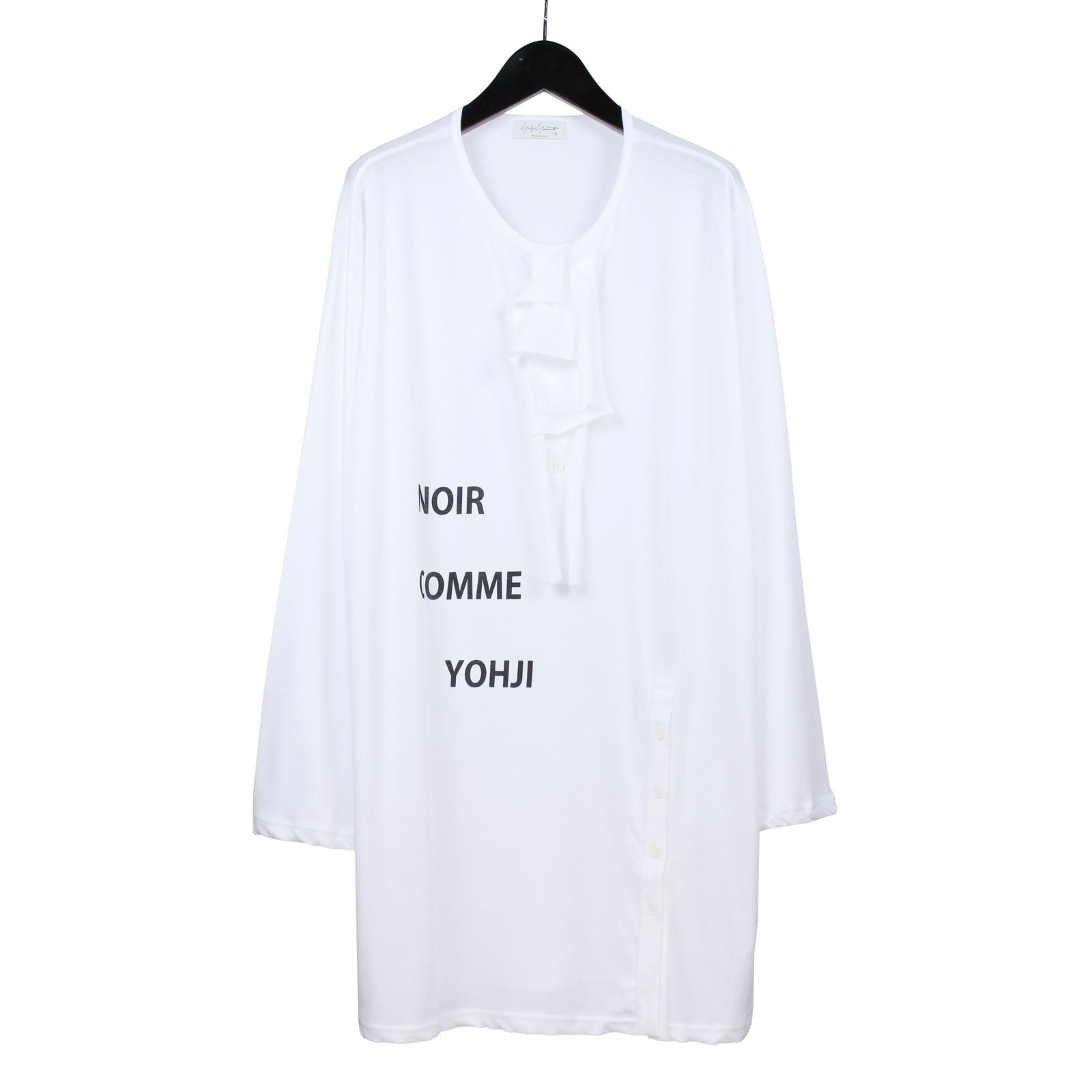 pour homme | フラシ布長袖PT A (メンズ) / 長袖カットソー / ホワイト / HK-T93-989