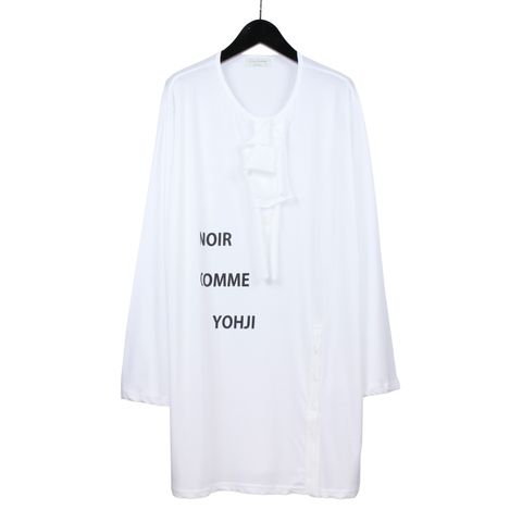 pour homme | フラシ布長袖PT A (メンズ) / 長袖カットソー / ホワイト / HK-T93-989