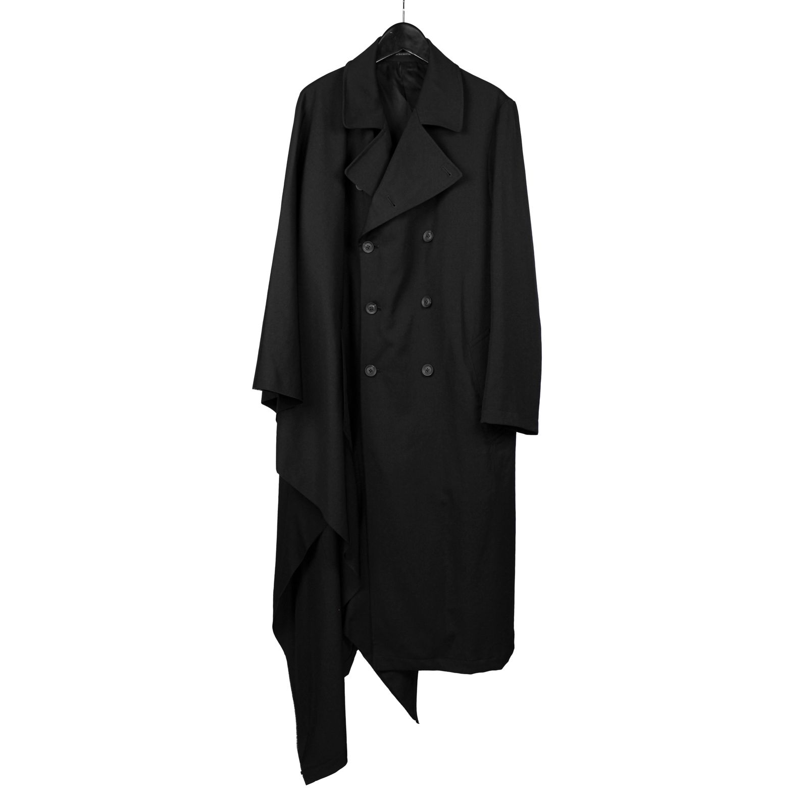 yohji yamamoto - pour homme 右マントギャバWCT / HX-C15-100 