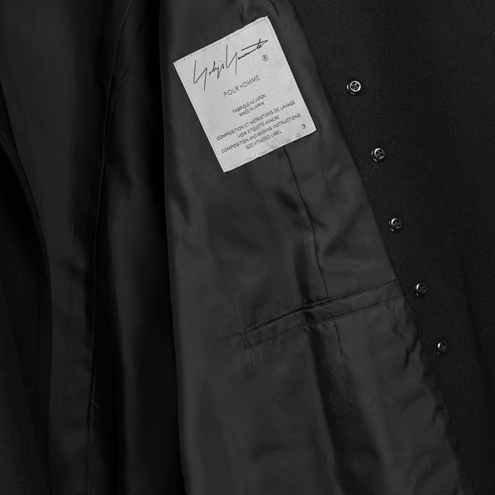 yohji yamamoto POUR HOMM 21AW 軍服ジャケット Yohji Yamamoto POUR HOMME AW21-22 COLLECTION | Yohji