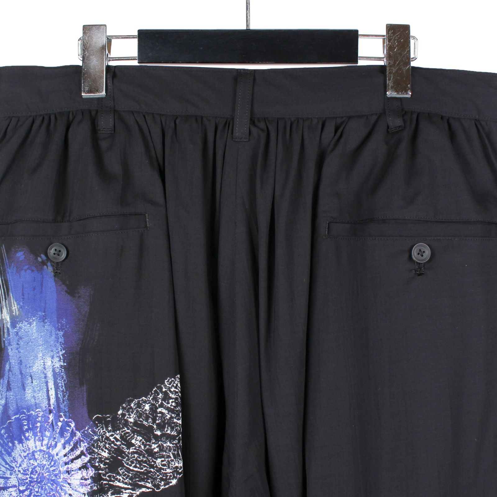 pour homme | 海柄後裁ちだしP (メンズ)  / ブラック / HK-P93-239