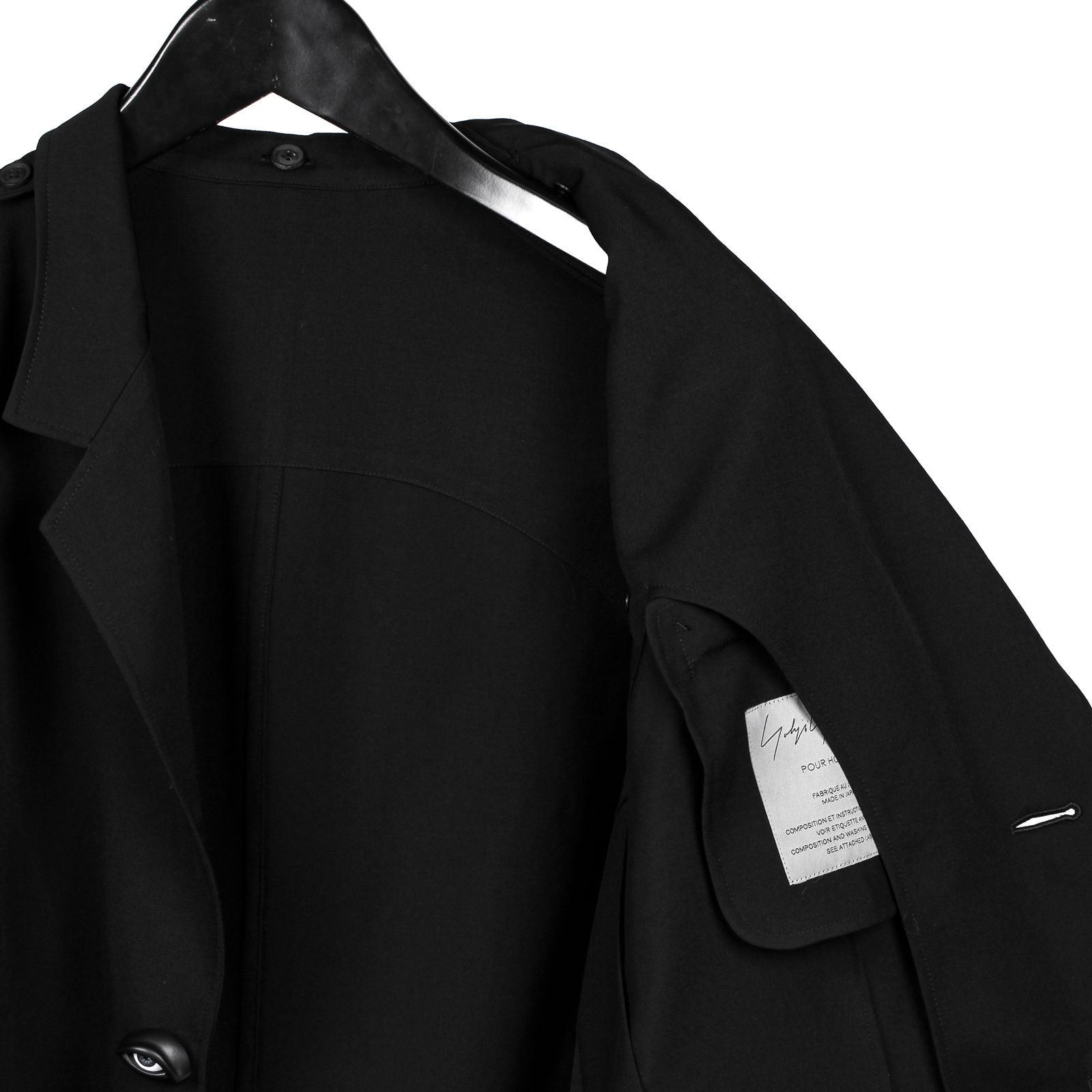 pour homme 眼釦付パーツ釦留めJKT / HD-J36-100