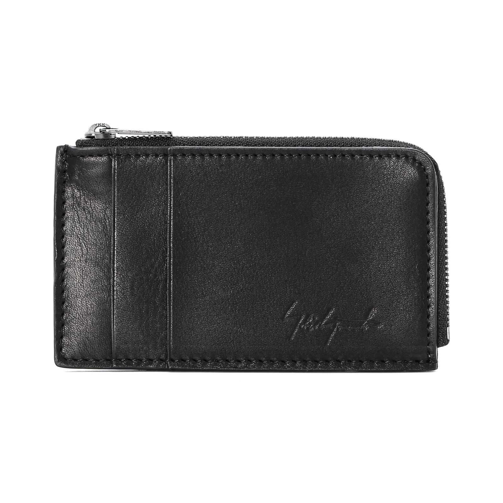 discord | yohji yamamoto / カードミニウォレット / ミニ L字型 財布・カードケース / 牛革 / DA-A85-784