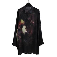 pour homme | 殉教柄B / シャツ・ブラウス (メンズ) / ブラック / HS-B32-210