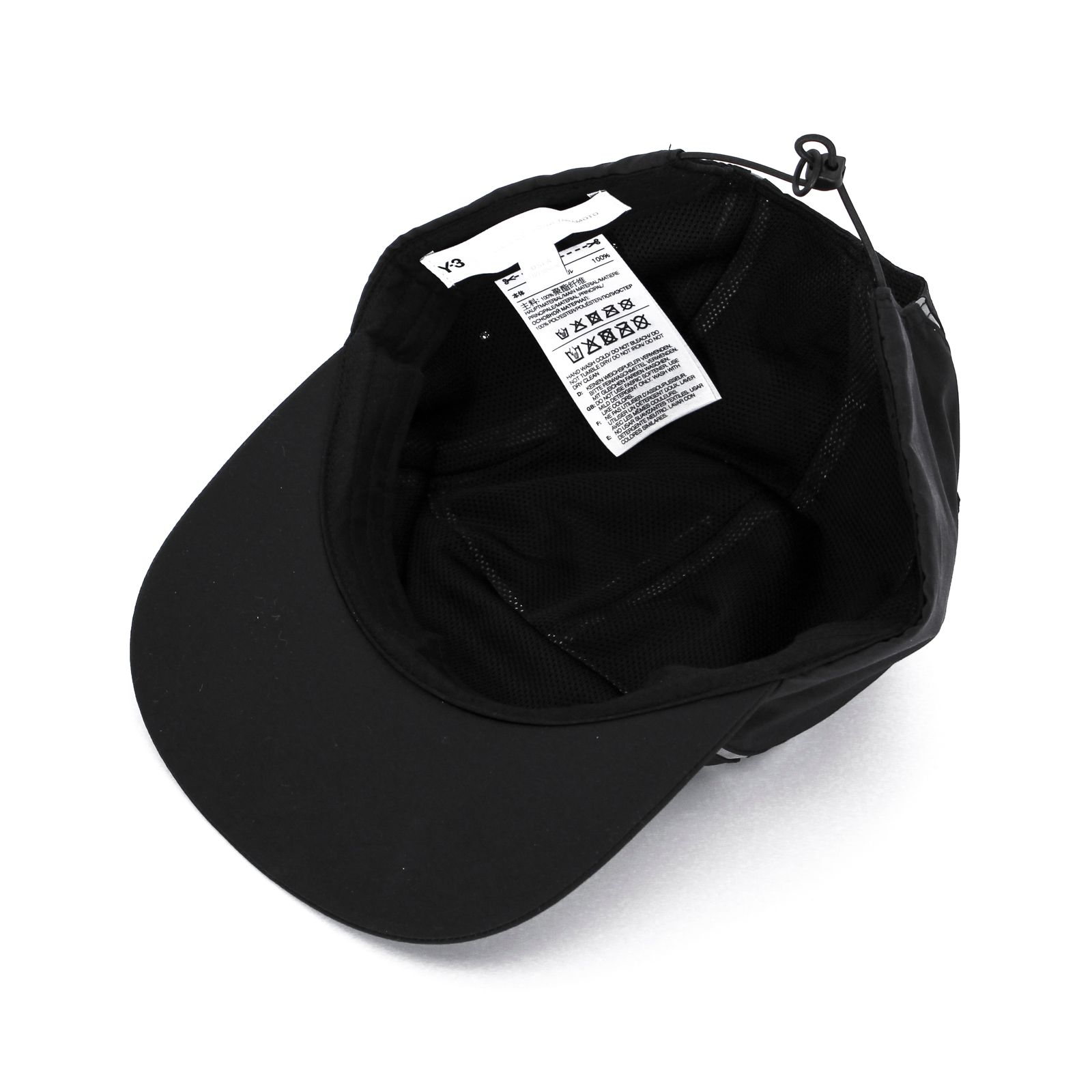 Y-3 REFLECTIVE 5PANEL CAP / GQ3280-ACCS21