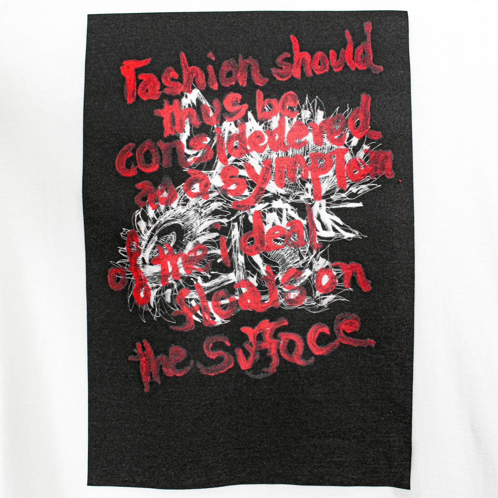 B Yohji Yamamoto PRINT T A / ND-T75-997