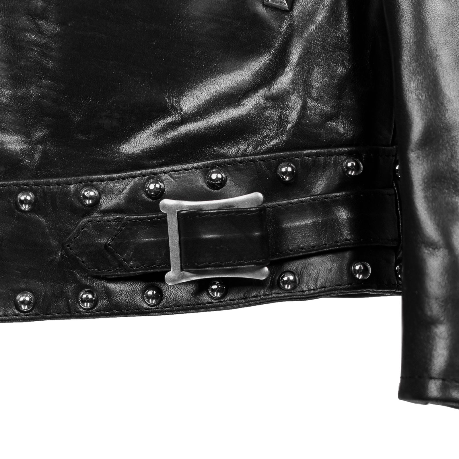 pour homme × BACK LASH スタッズホースJKT / HX-Y91-702
