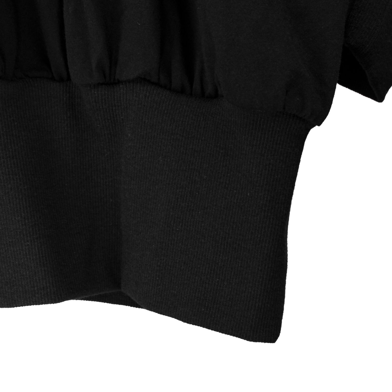 30-cotton jersey Zipper stand collar cut sew / GE-T08-040
