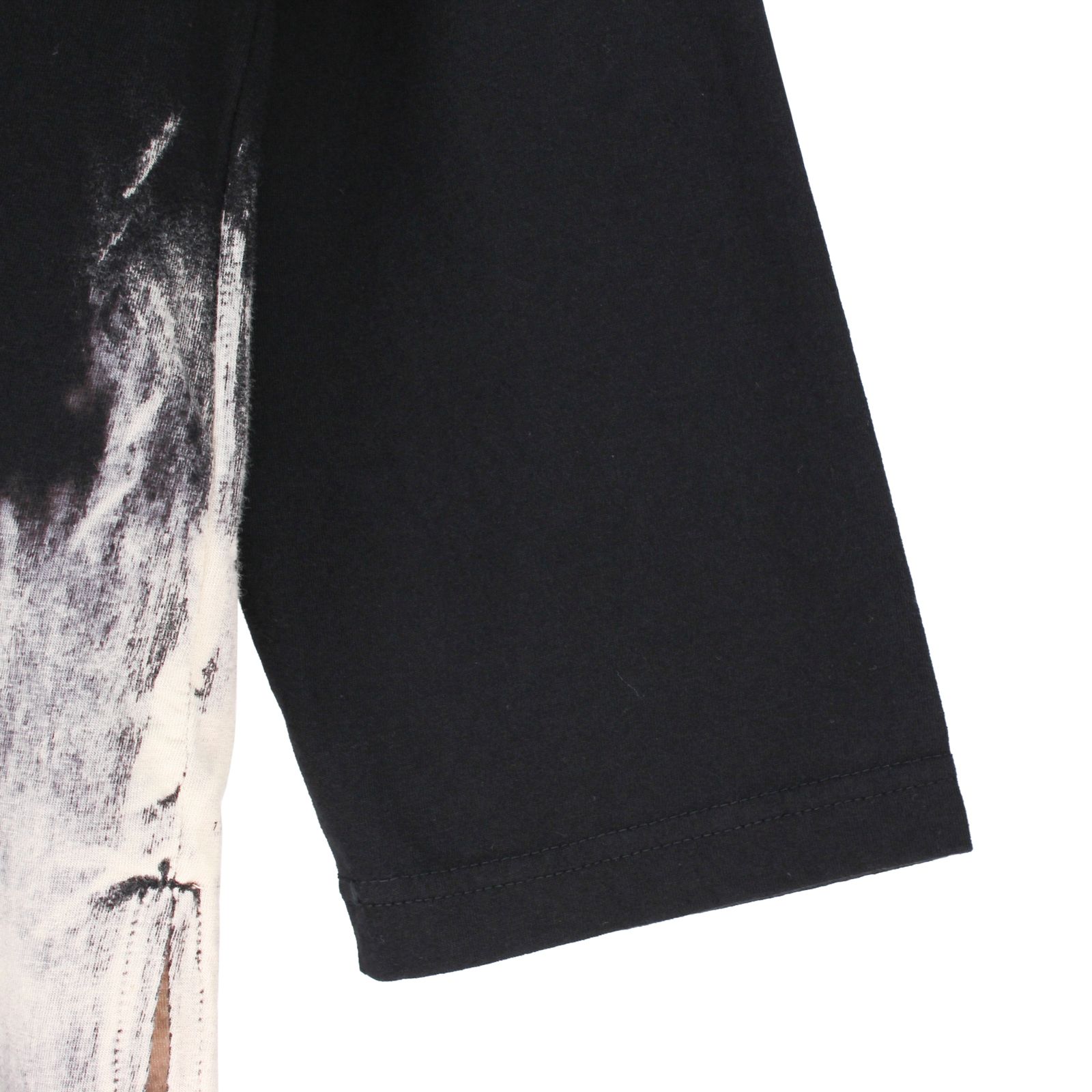 pour homme | 抜染長袖 (メンズ) / 長袖カットソー / ブラック / HK-T13-082