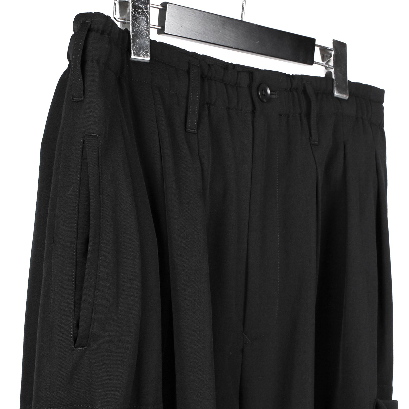 Ground Y | SIDE OUT PK BALLOON PANTS  / バルーンパンツ (ユニセックス) / ブラック / GL-P24-100