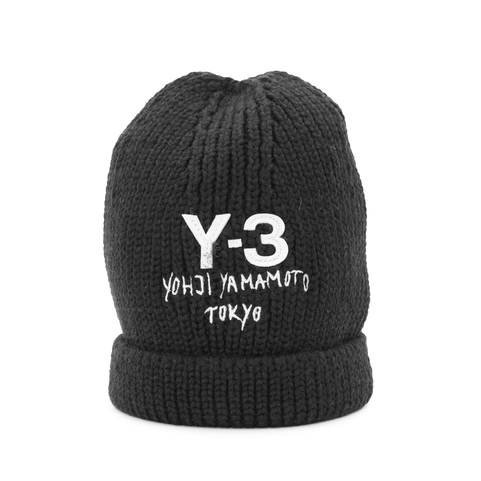 Y-3 | U Y-3 CHUNKY KNIT BEANIE  / ニットキャップ (ユニセックス) / ブラック / JX8308-ACCA25