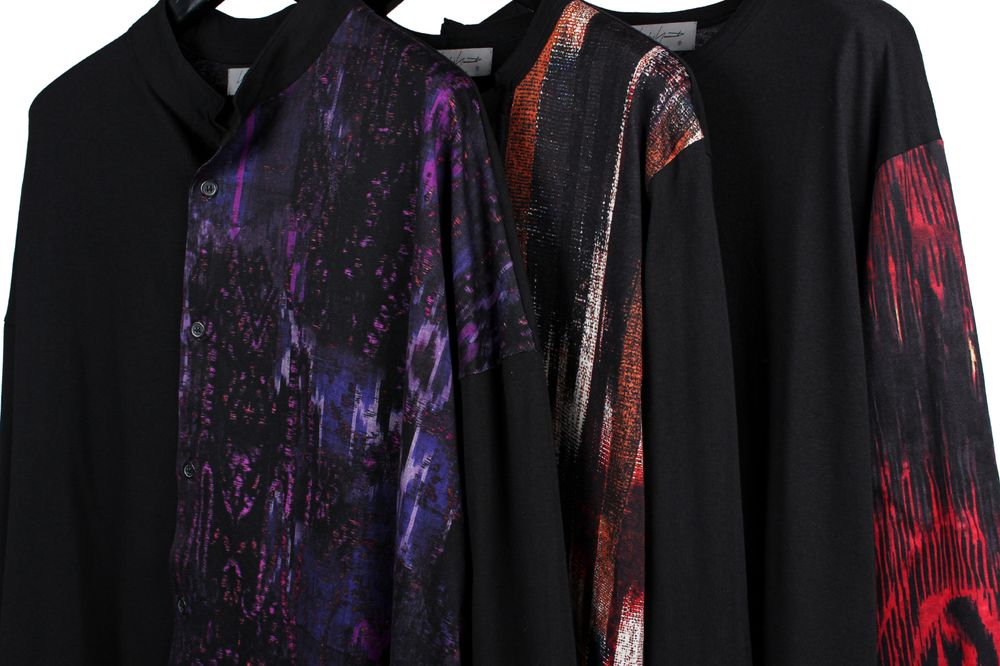 Yohji Yamamoto [ストーリー性を感じさせる色柄アクセント]