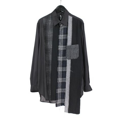 Ground Y | COMBINATION SHIRT / 長袖 シャツ (ユニセックス) / GW-B10-808