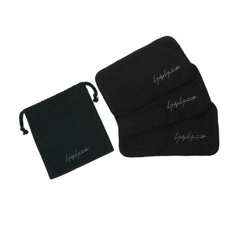 Yohji Yamamoto MAISON | Hand Towel (Set of 3 Pieces) / ハンドタオル / ブラック / FA-L90-061