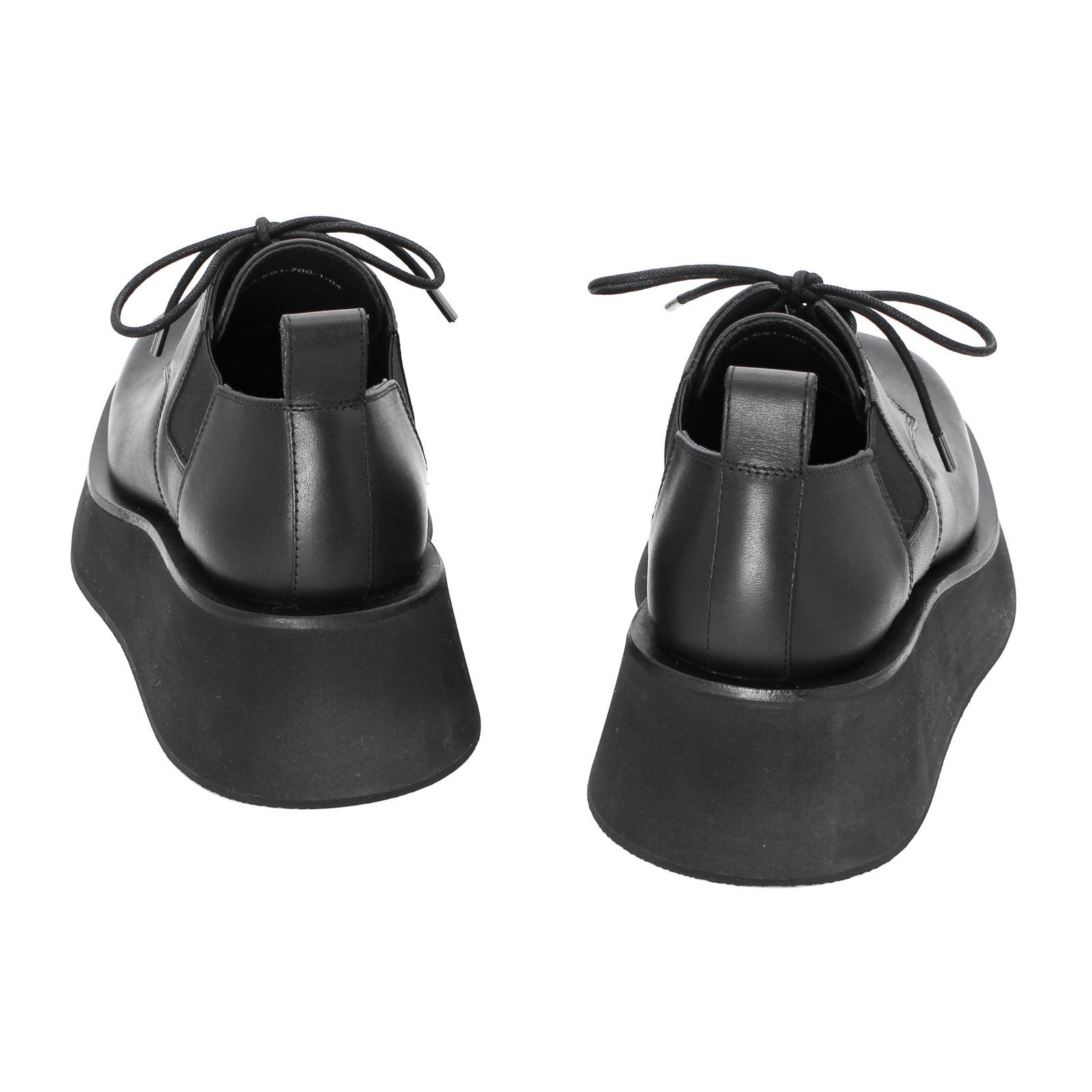 Ground Y | CHUNKY PLATFORM LACE-UP SHOES / レースアップサイドゴアシューズ (ユニセックス) / ブラック / GG-E01-700