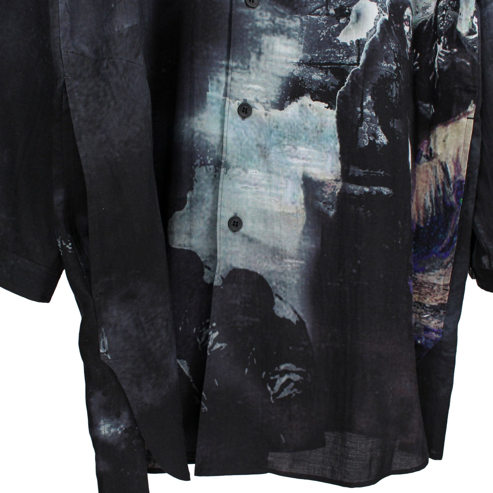 yohji yamamoto - pour homme | プリント脇マチB / シャツ