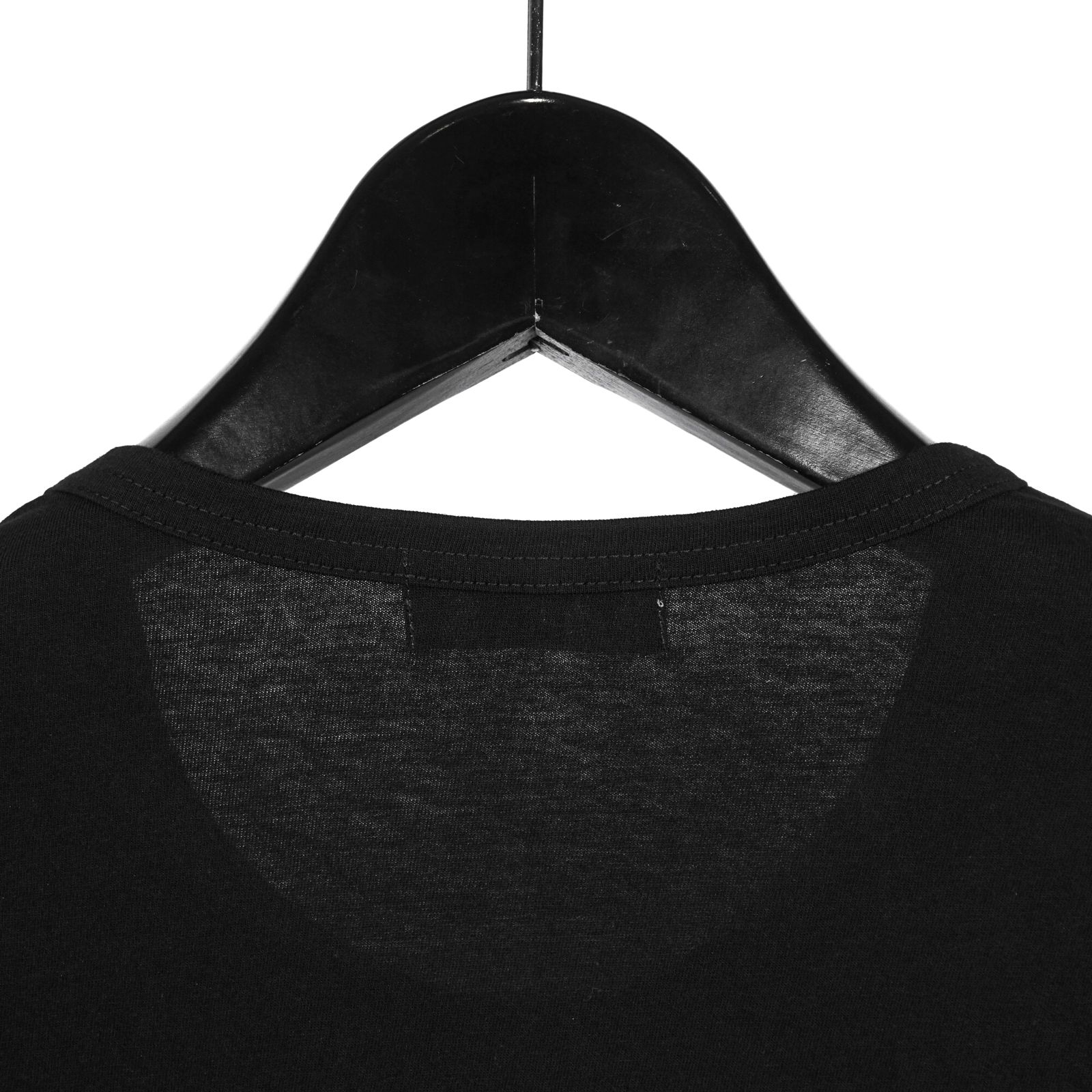 Yohji Yamamoto [HR-T21-075 / 丸首長袖 抜染 メッセージPT]