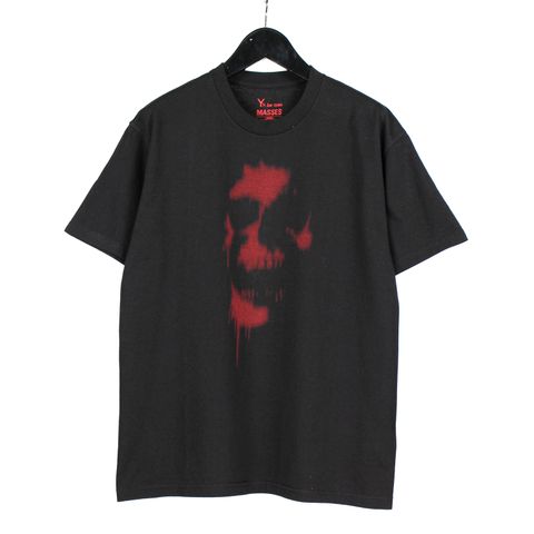 Y's for men × MASSES | SKULL PRINT T-SHIRT / 半袖Tシャツ (ユニセックス) / ブラック / ML-T70-991