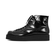 pour homme | デミブーツ (メンズ) / ブラック / HG-E53-764/HN-E53-764