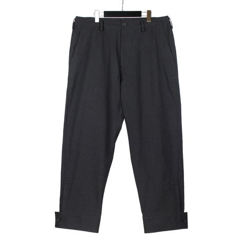 pour homme | 裾ベルトP (メンズ) / コットン / ブラック / HP-P45-035