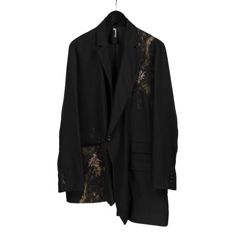 <武田双雲> Rayon twill Asymmetry jacket type2 / GE-J01-205