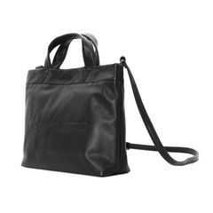 discord | yohji yamamoto / シグネチャーショルダーバッグ (ユニセックス) / ブラック / DP-I07-709