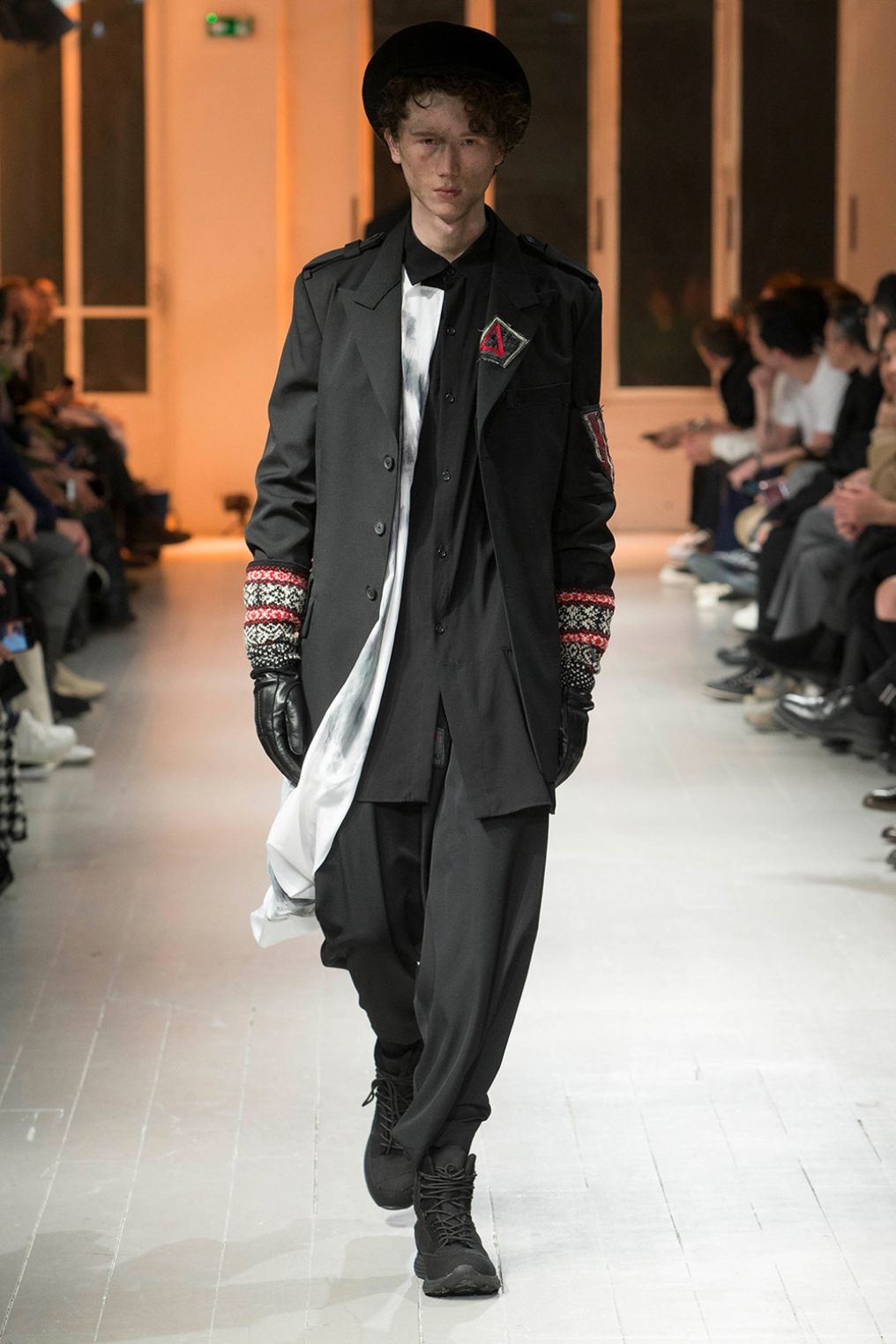 2024年秋冬新作 Yohji Yamamoto 肩章付き躾止めJKT homme pour ...