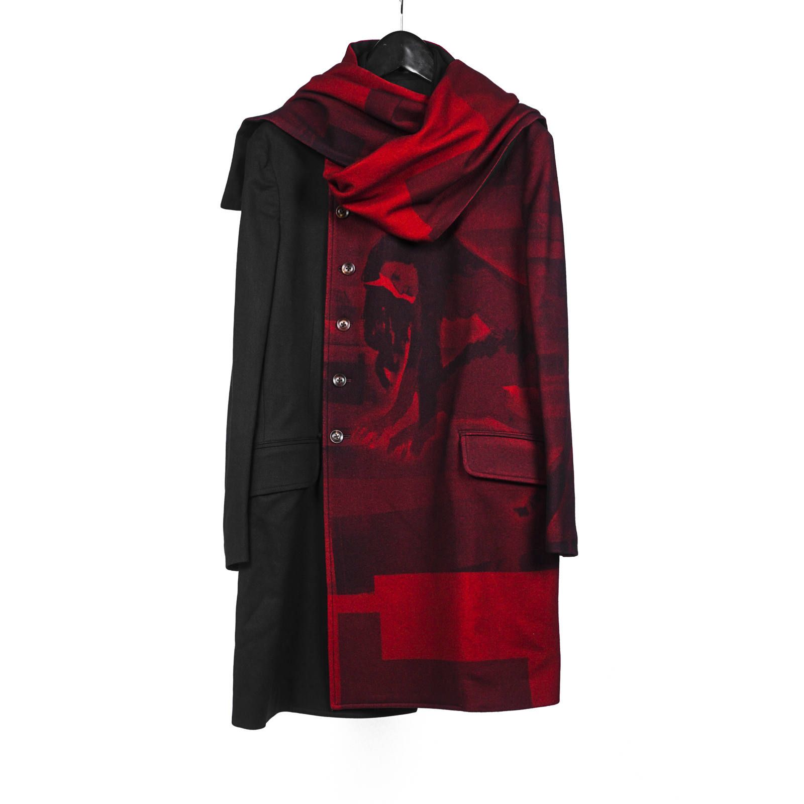 yohji yamamoto - Yohji Yamamoto [HV-J29-822 / I-赤フラノストール ...