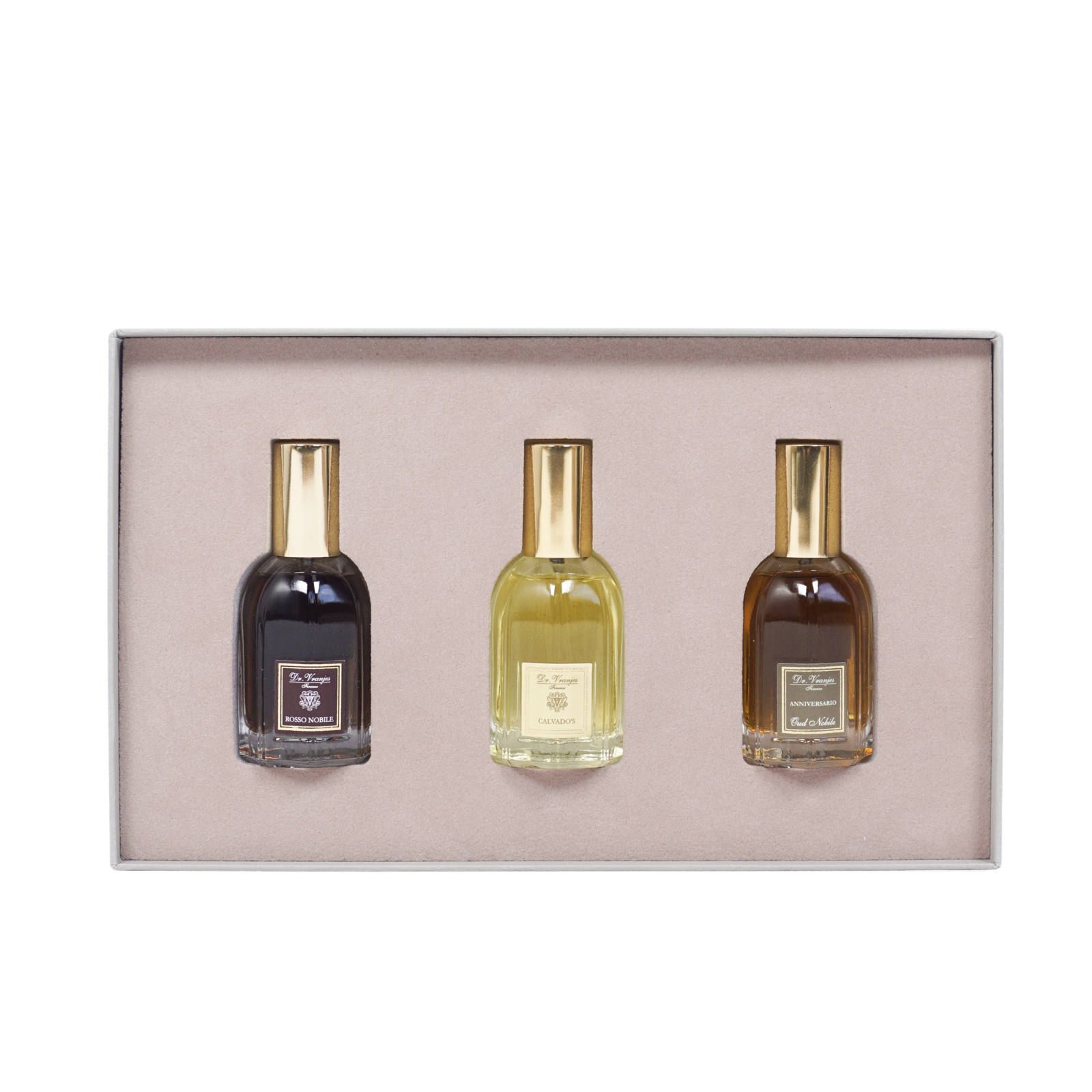 Dr. Vranjes [ROSSO NOBILE + CALVADO'S + OUD NOBILE アソートボックス <25mlスプレー>]