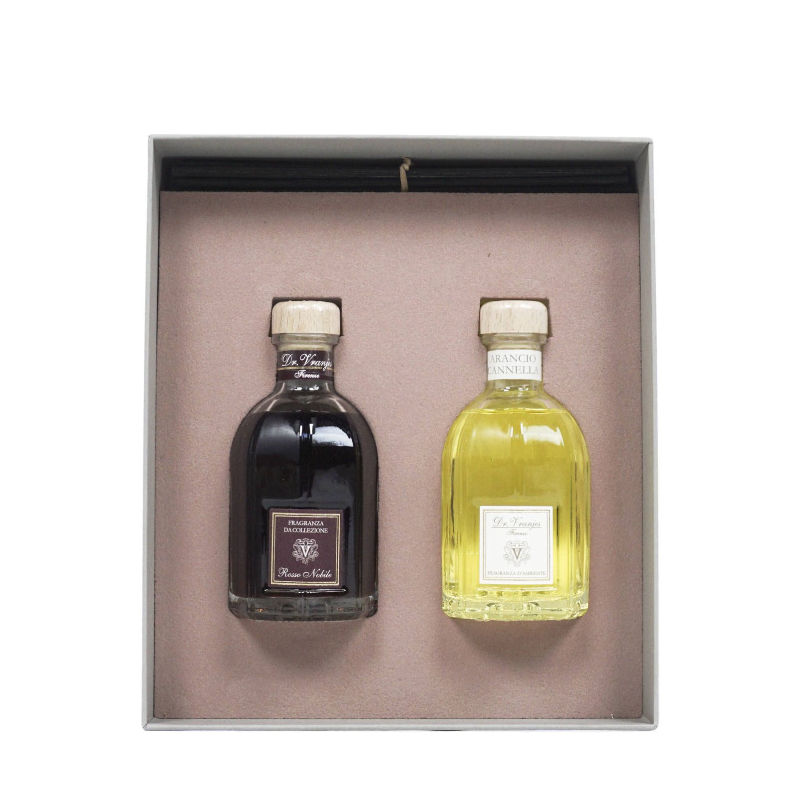 Dr. Vranjes [ROSSO NOBILE + ARANCIO CANNELLA ギフトボックス <100mlディフューザーセット>]