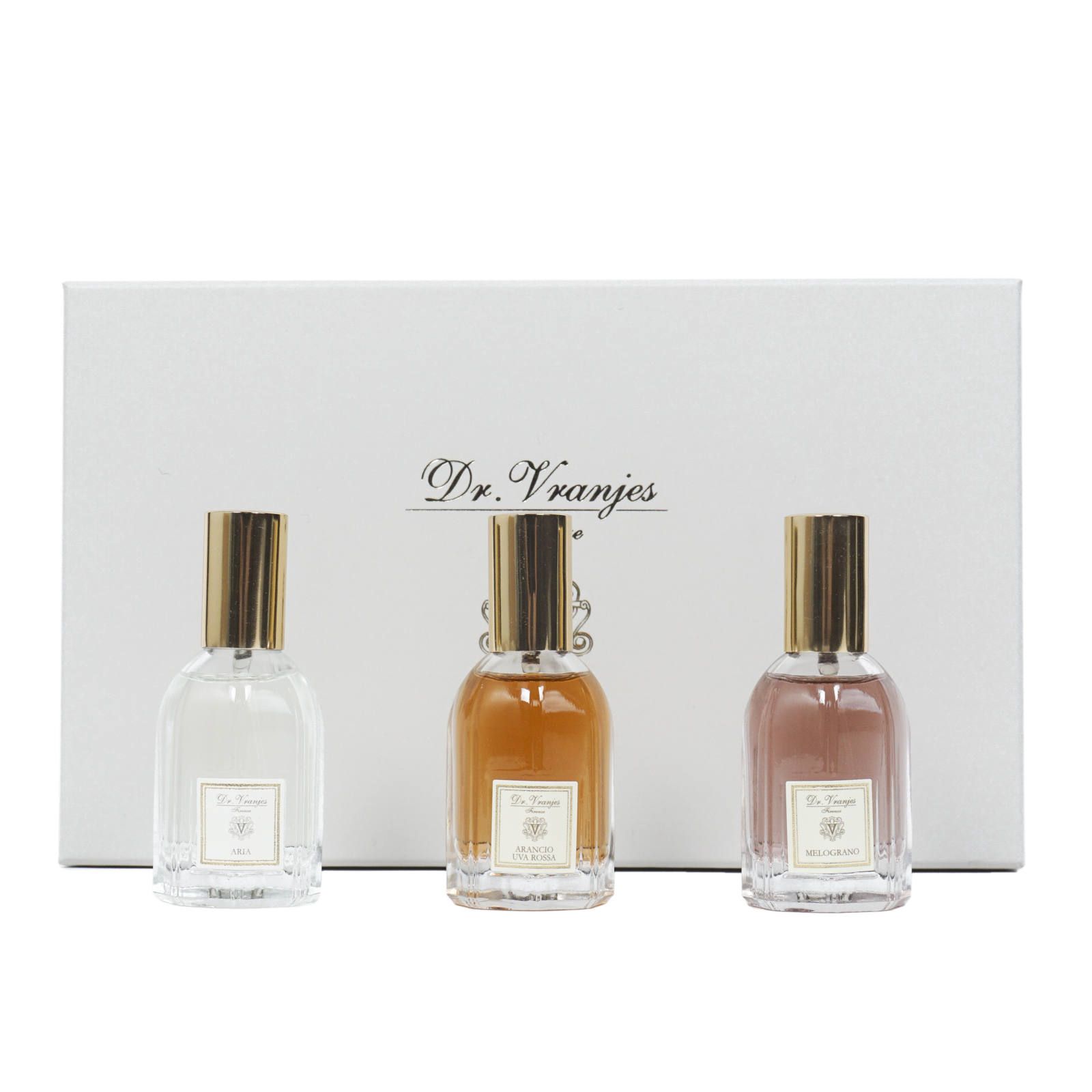 Dr. Vranjes [ARIA + ARANCIO & UVA ROSSA + MELOGRANO アソートボックス <25mlスプレー>]
