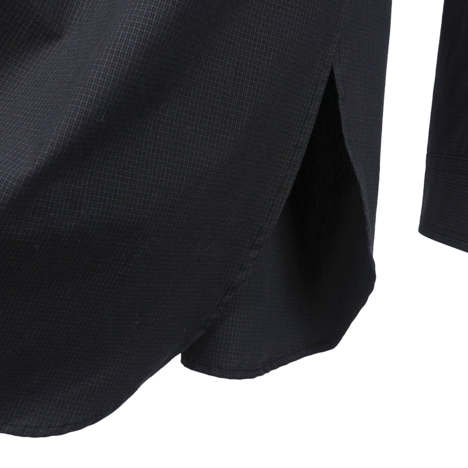 WIZZARD [WSA18-050CH / HOOED CHECK LONG SHIRTS]