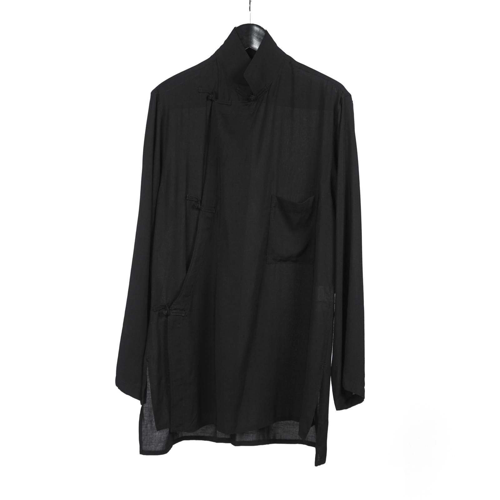 Yohji Yamamoto [HH-B16-248 / 組み紐釦付きブラウス]