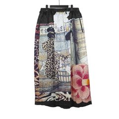 Yohji Yamamoto [HH-S05-408 / ゴムスカートプリントA]
