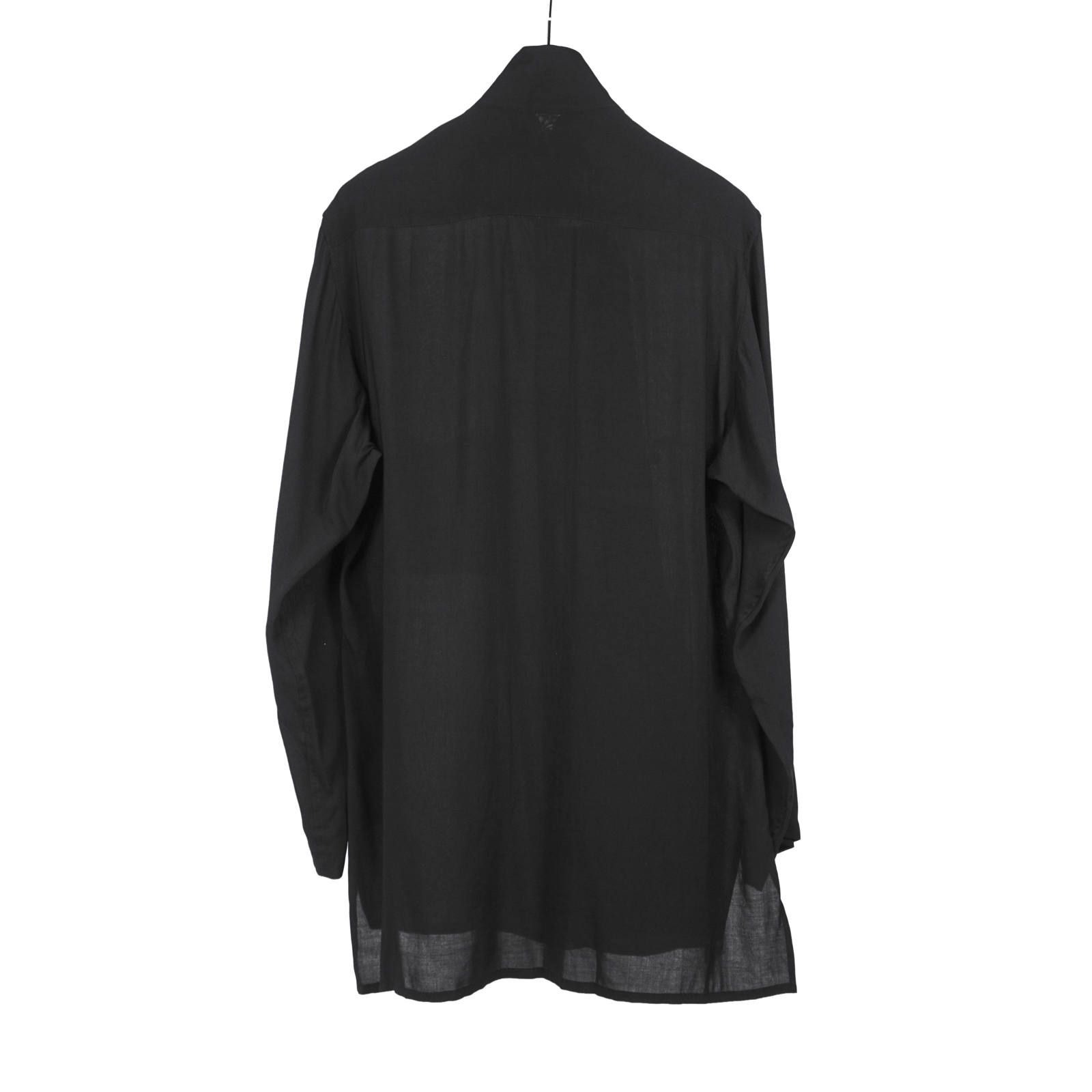Yohji Yamamoto [HH-B16-248 / 組み紐釦付きブラウス]