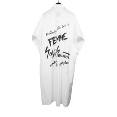 B Yohji Yamamoto [NH-B29-001 / ブロード スペアカラーB・CアートEPTロングシャツ]