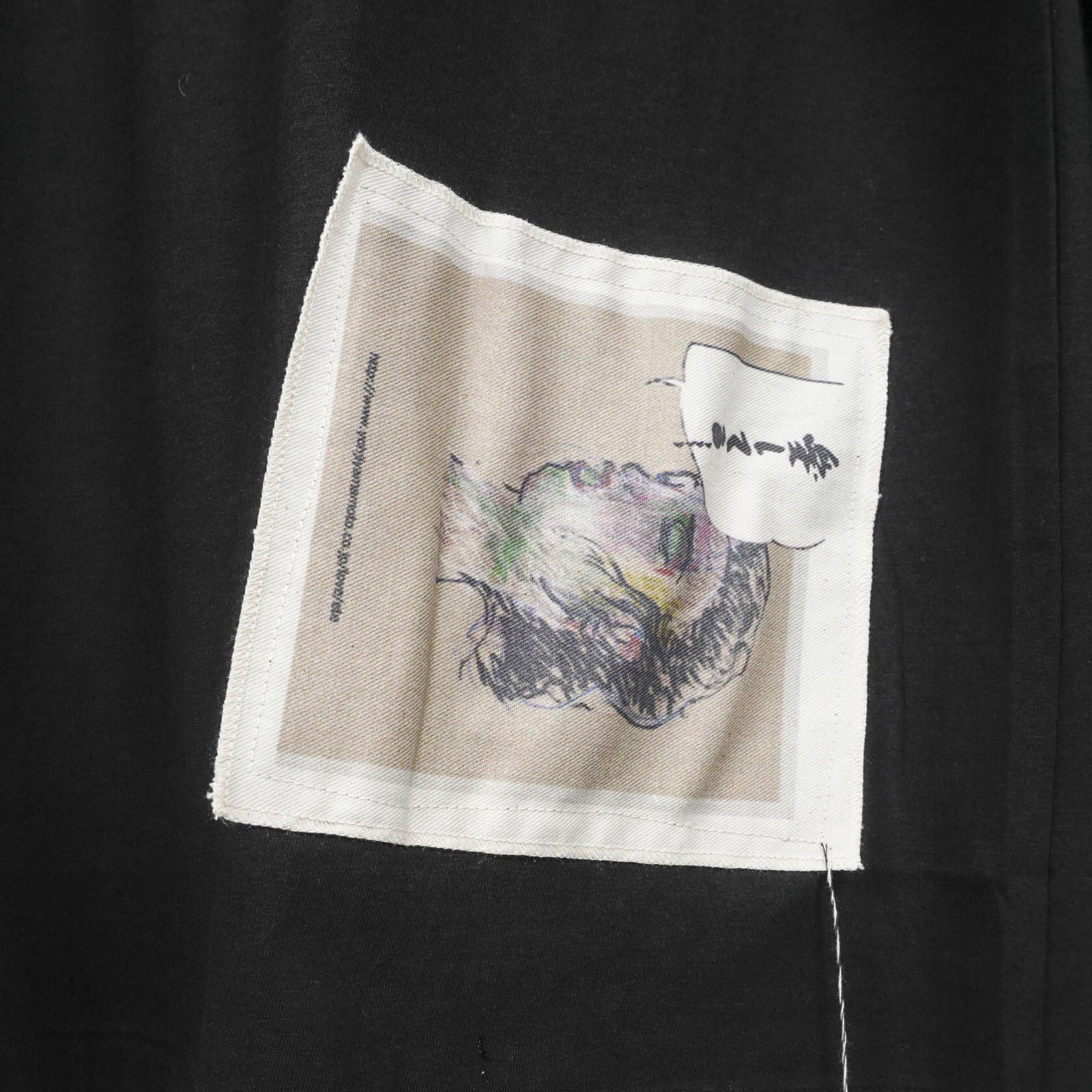 Yohji Yamamoto [HH-T90-880 / ワッペン付き丸長B]